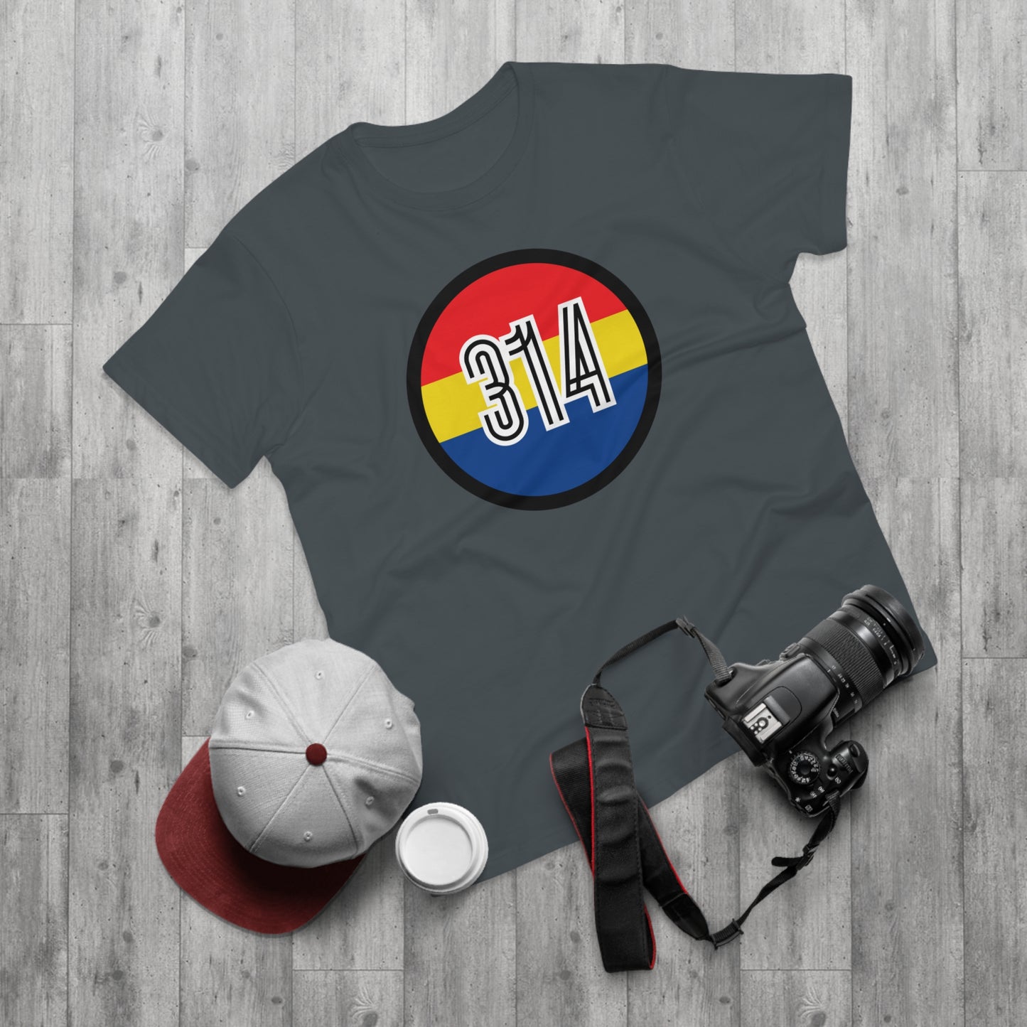 314 Day St. Louis Love Single Jersey Men's T-shirt