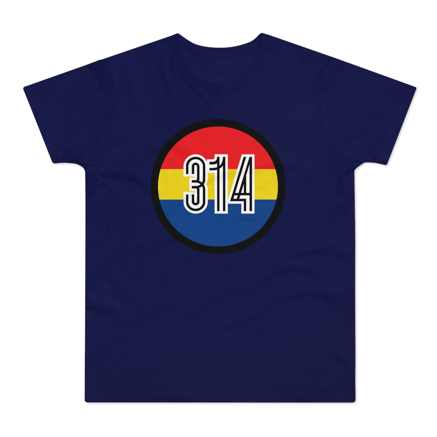 314 Day St. Louis Love Single Jersey Men's T-shirt