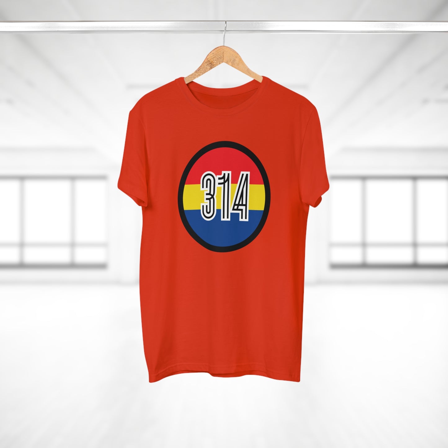 314 Day St. Louis Love Single Jersey Men's T-shirt