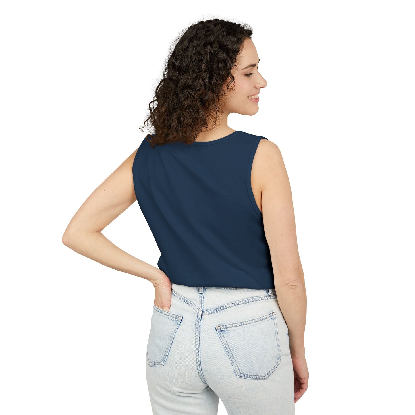 The Lou Rainbow Single Jersey Men's Tank