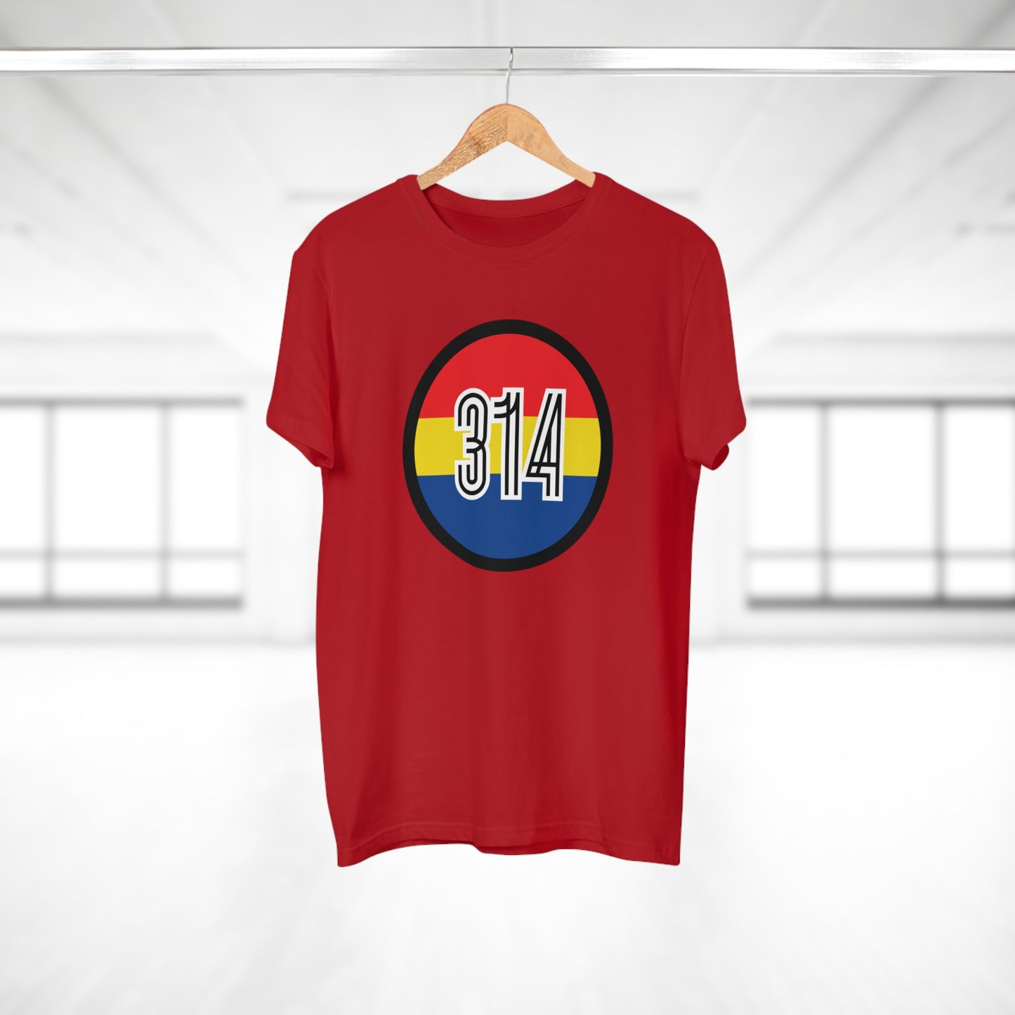 314 Day St. Louis Love Single Jersey Men's T-shirt