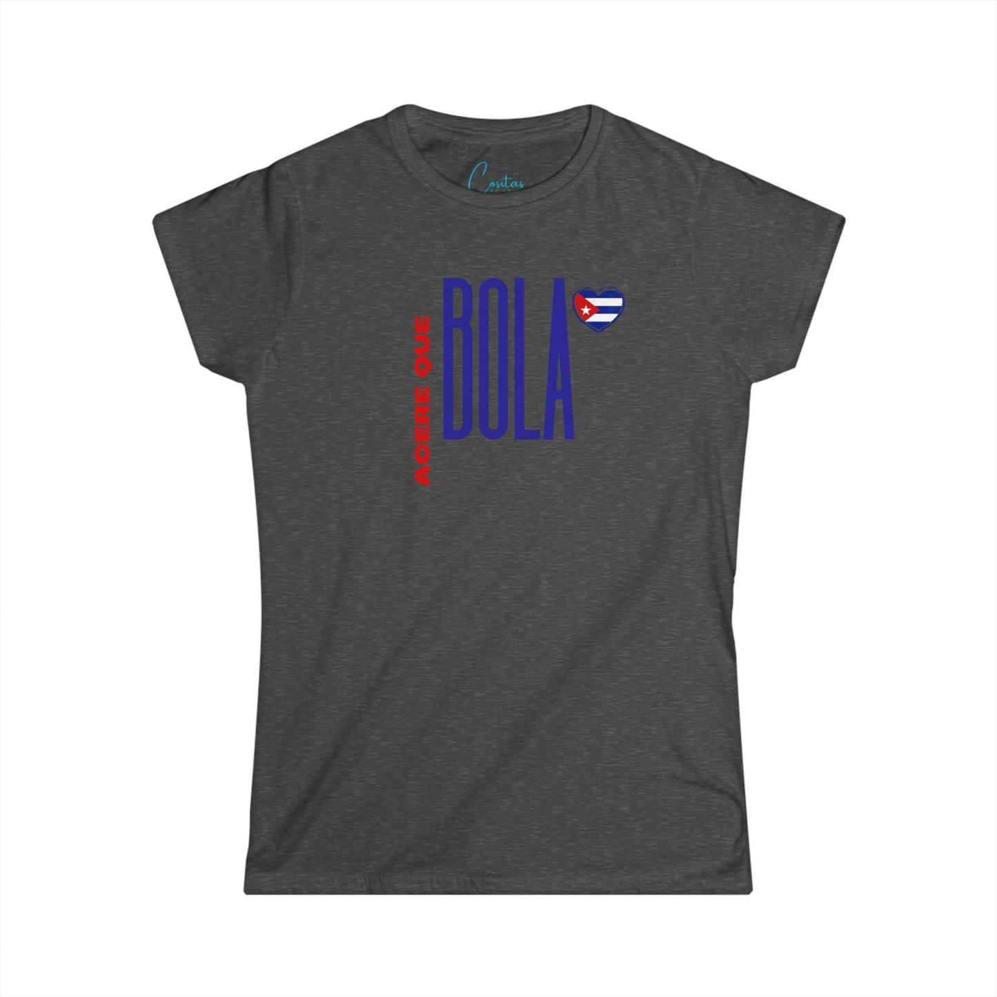 Que Bola Asere T-Shirt Cuban Women - Cuban Culture Heritage Shirt