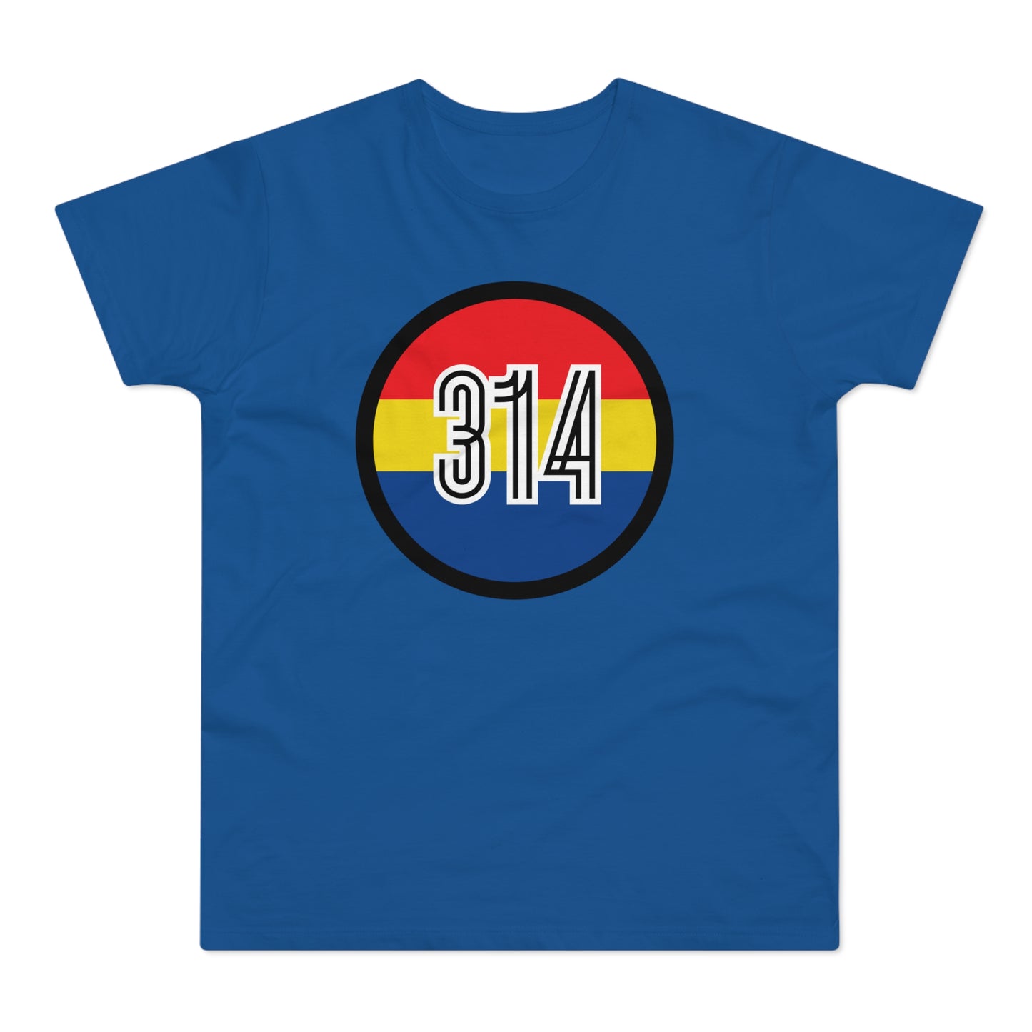 314 Day St. Louis Love Single Jersey Men's T-shirt