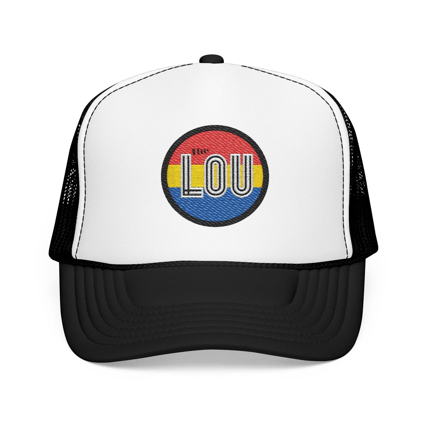 Embroidered Foam Trucker Hat - THE LOU St. Louis Missouri