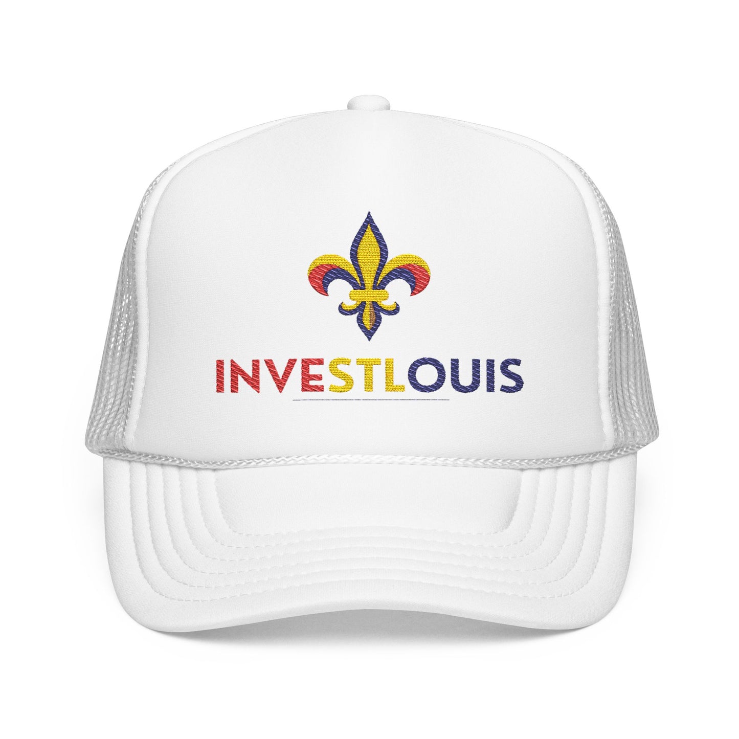 InveSTLouis - Embroidered Foam Trucker Hat - InvestLouis Real Estate