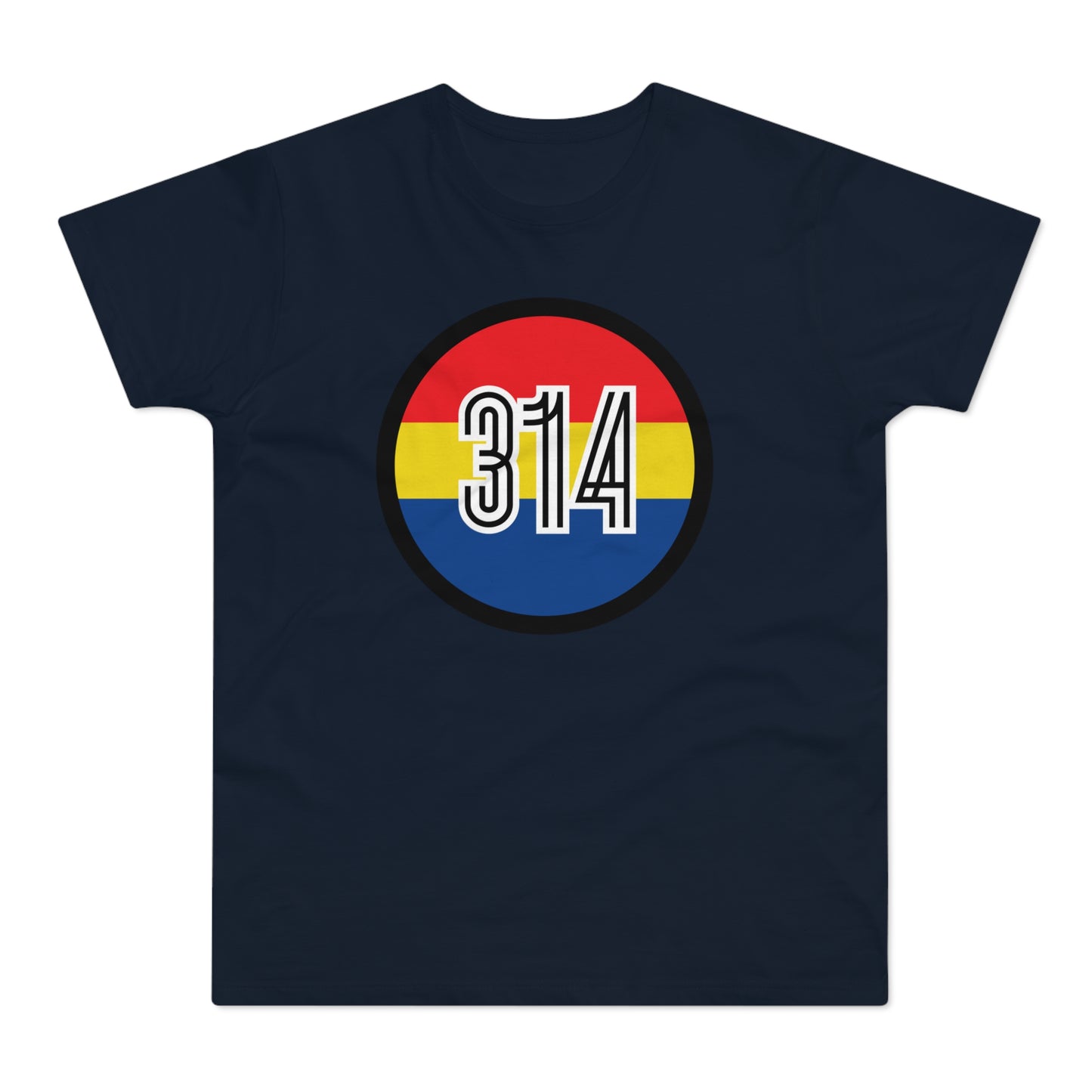 314 Day St. Louis Love Single Jersey Men's T-shirt