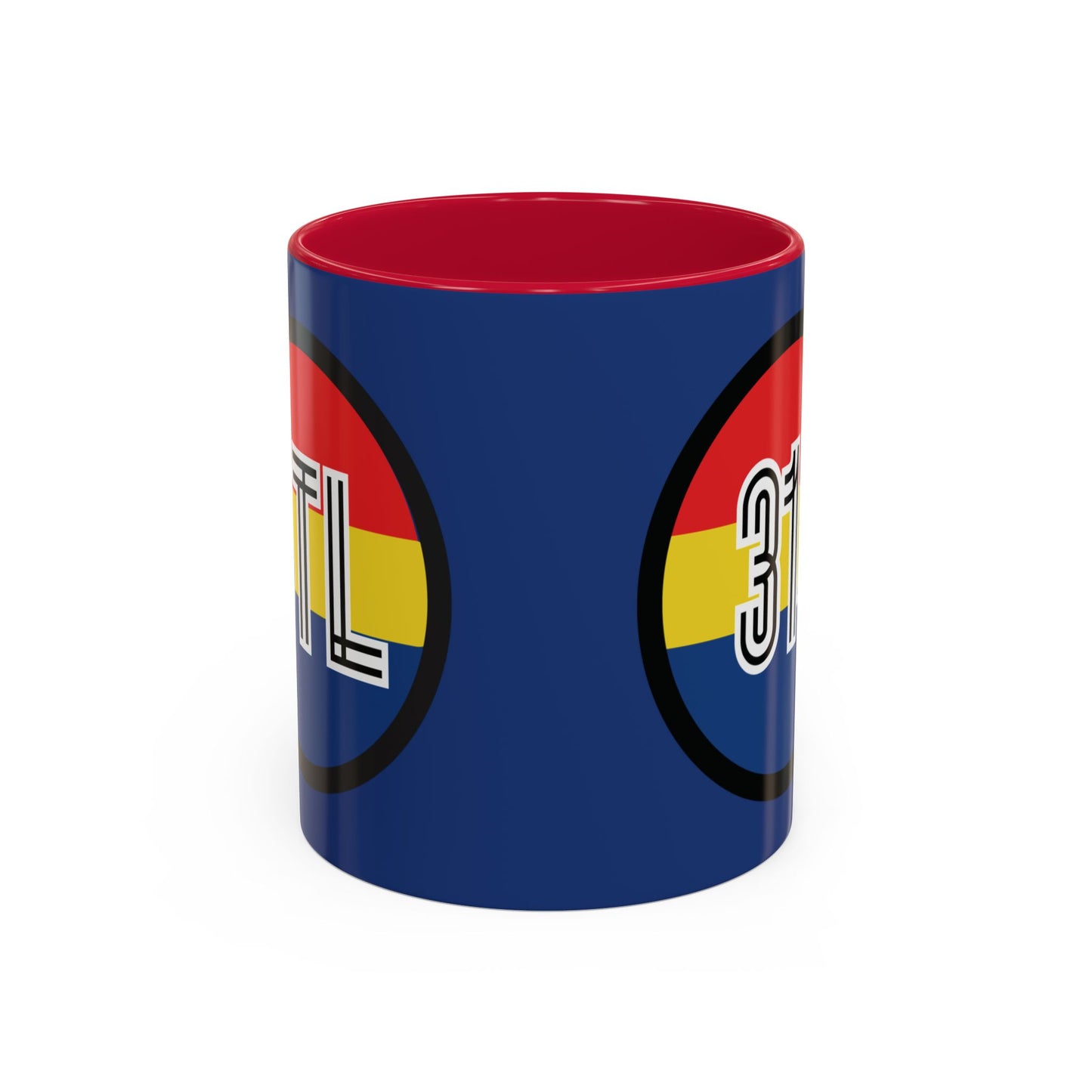 Custom Colorful BLUE Coffee Mug with STL & 314 Design – Perfect Gift for Friends and Family
