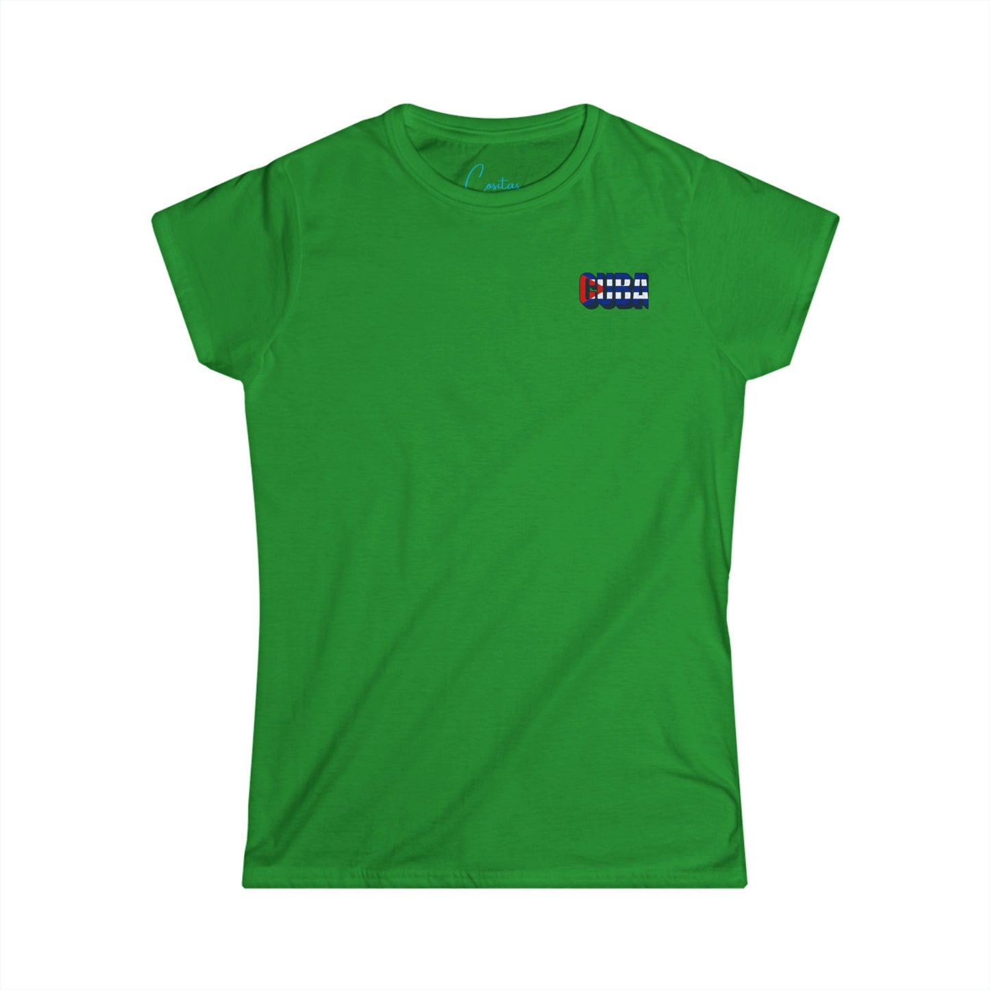 Cuba Libre Mentirita Tee for Women - Stylish Softstyle Shirt with Fun Cocktail Design