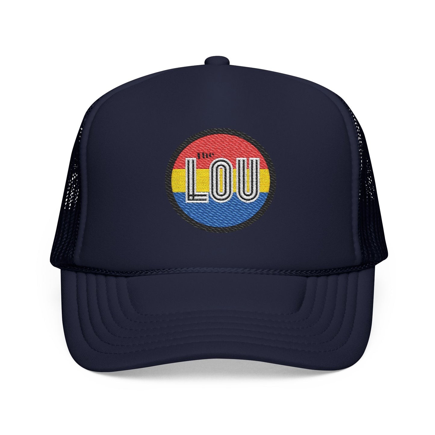 Embroidered Foam Trucker Hat - THE LOU St. Louis Missouri