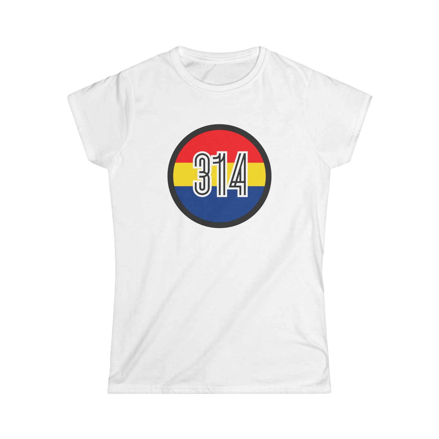 314 STL The Lou - Women's Softstyle Tee