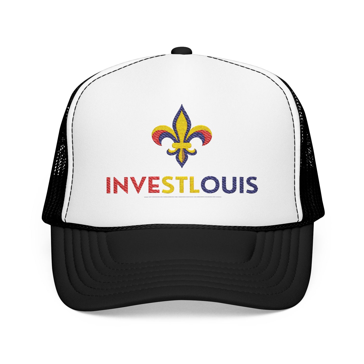 InveSTLouis - Embroidered Foam Trucker Hat - InvestLouis Real Estate
