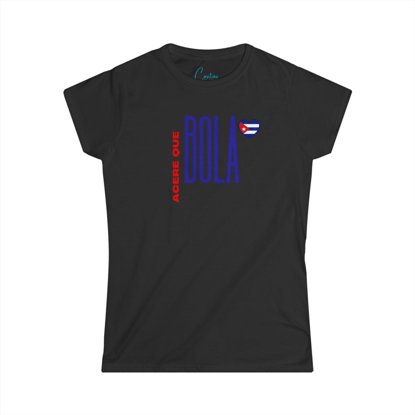 Que Bola Asere T-Shirt Cuban Women - Cuban Culture Heritage Shirt