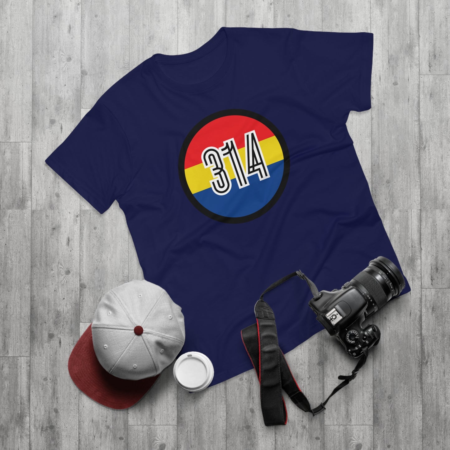 314 Day St. Louis Love Single Jersey Men's T-shirt