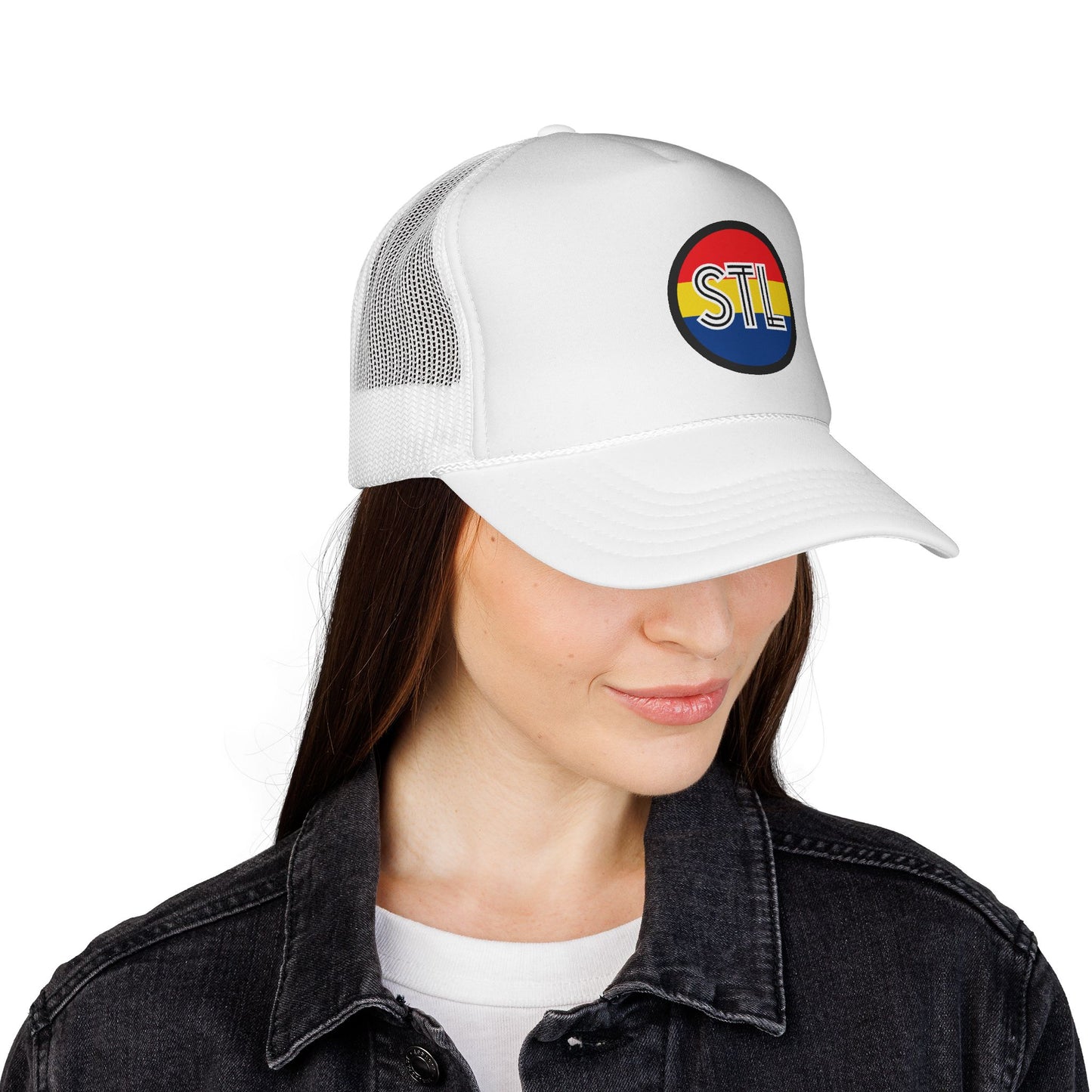 Trucker Cap - St Louis City Pride STL Hat with City Flag Colors
