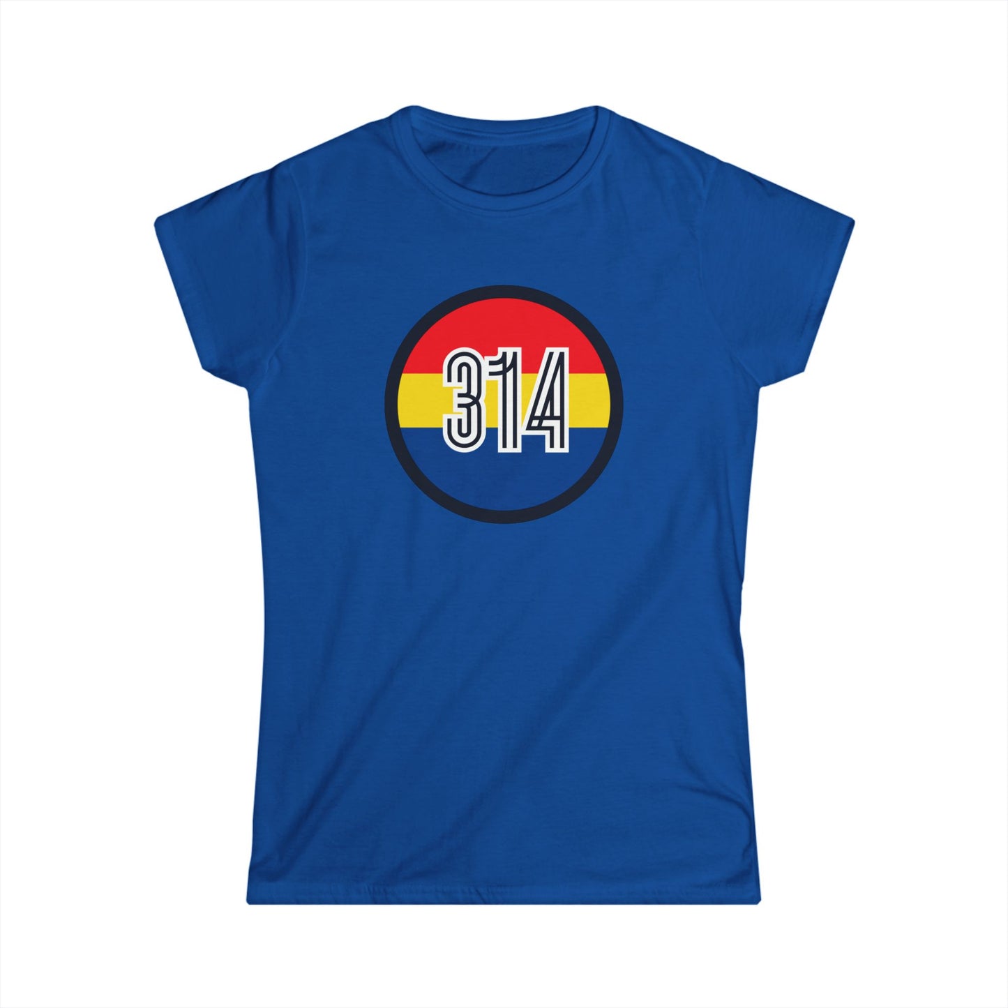 314 STL The Lou - Women's Softstyle Tee
