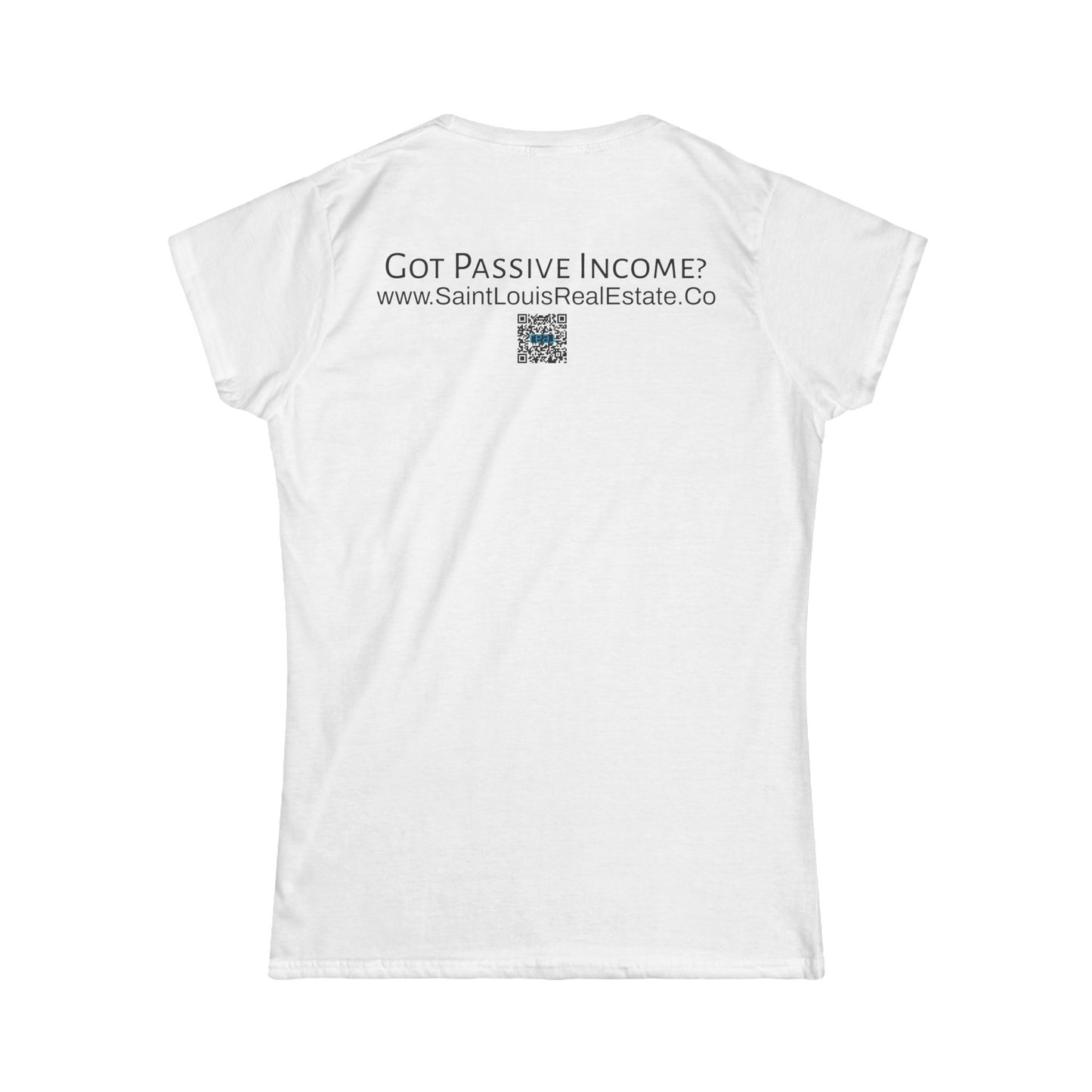 90% of all Millionares became so by real estate - Women's Softstyle Tee
