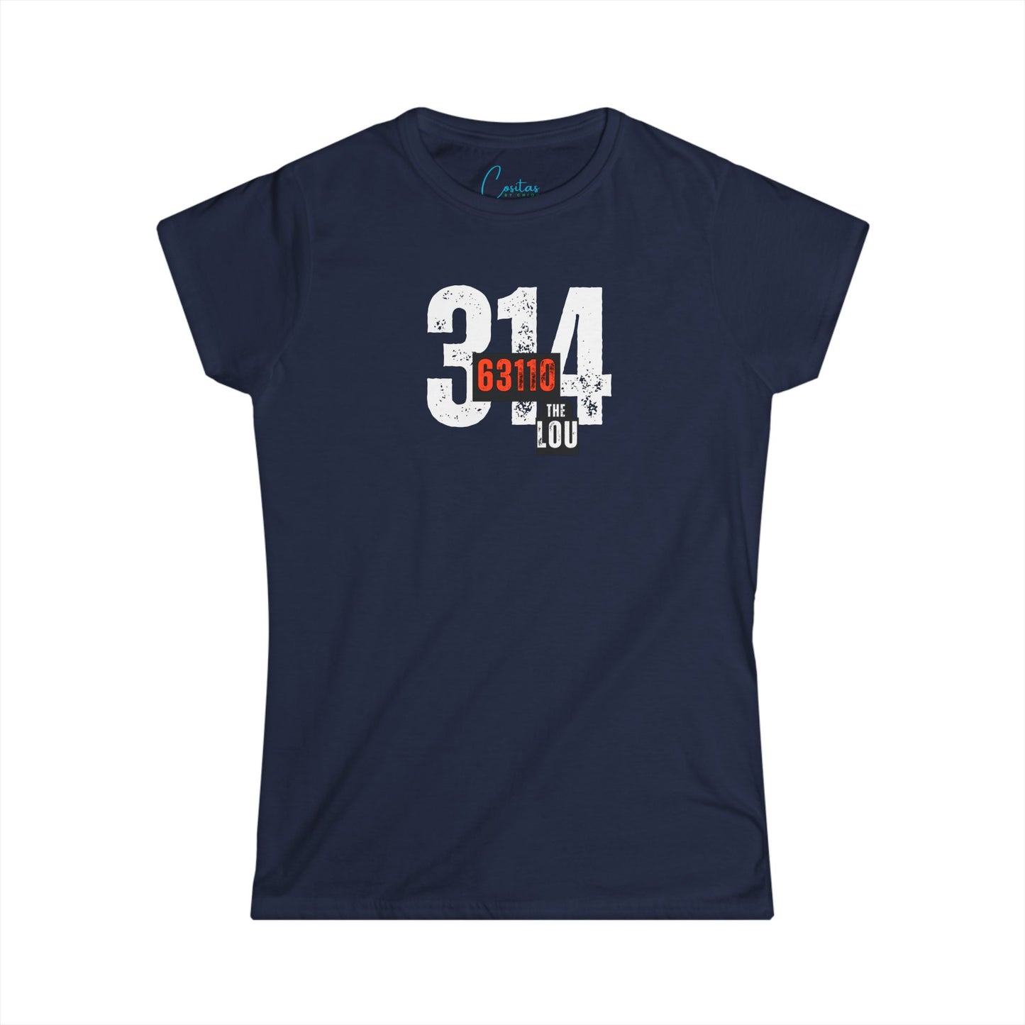 314 63110 The Lou - Women's Softstyle Tee