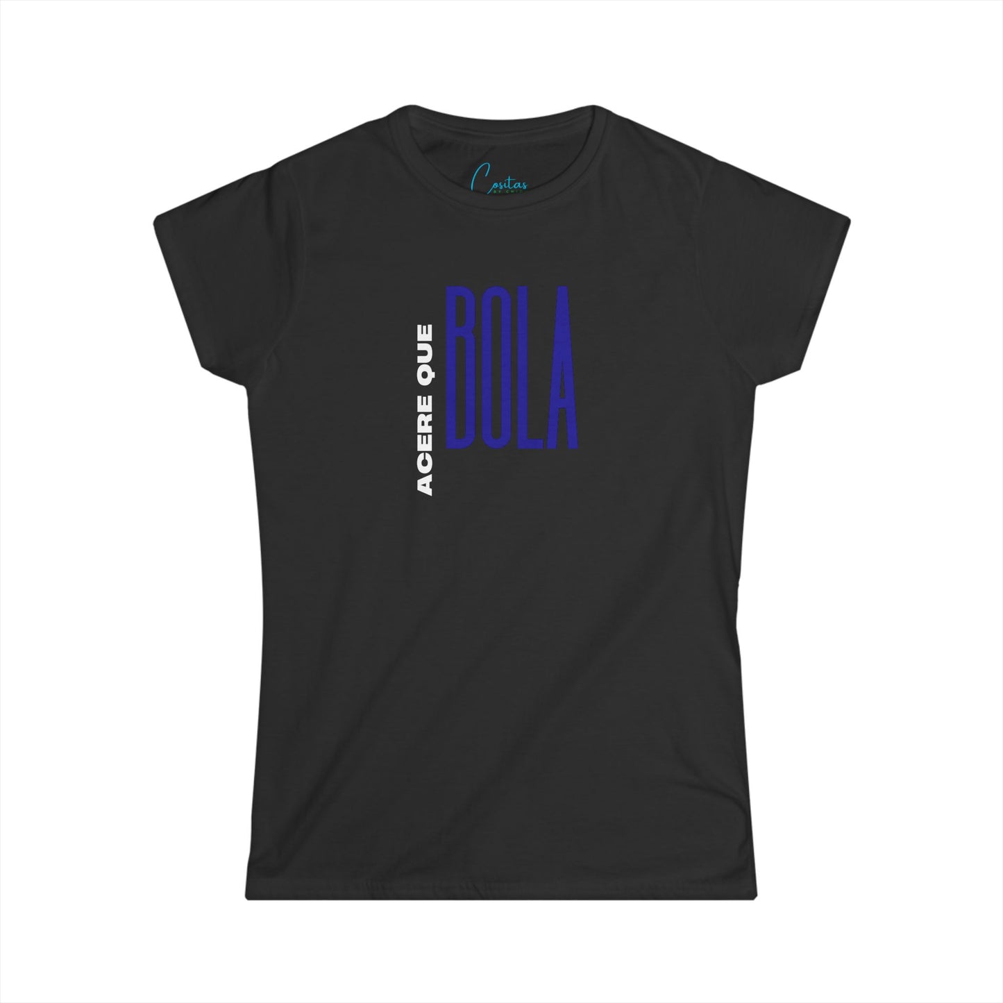 Que Bola Asere T-Shirt Cuban Greeting Softstyle Tee for Women - Cuban Culture Heritage Shirt