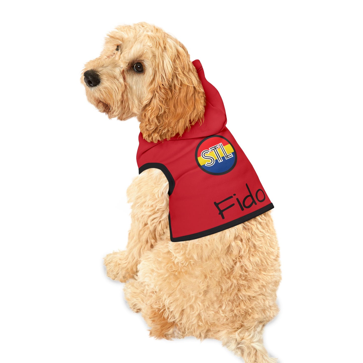 STL Customizable Pet Hoodie for Cozy Comfort - Perfect for Celebrations and Everyday Wear
