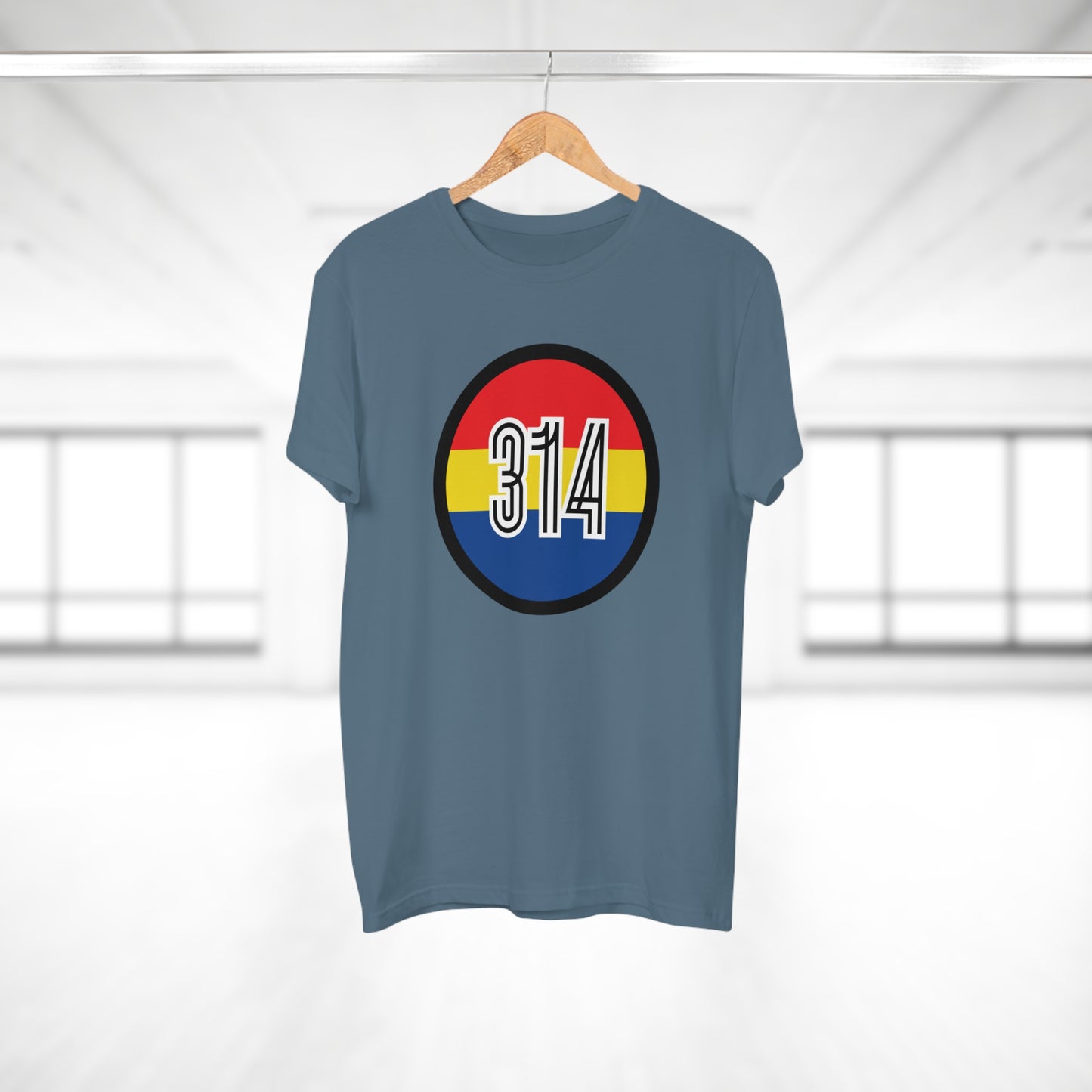314 Day St. Louis Love Single Jersey Men's T-shirt