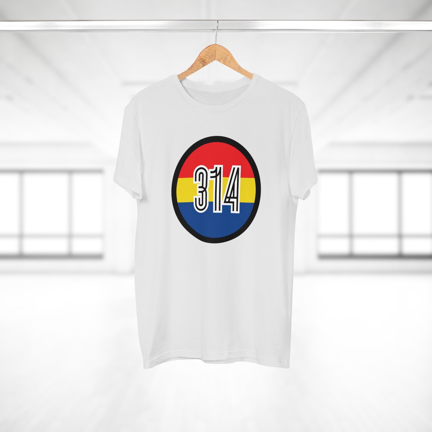 314 Day St. Louis Love Single Jersey Men's T-shirt