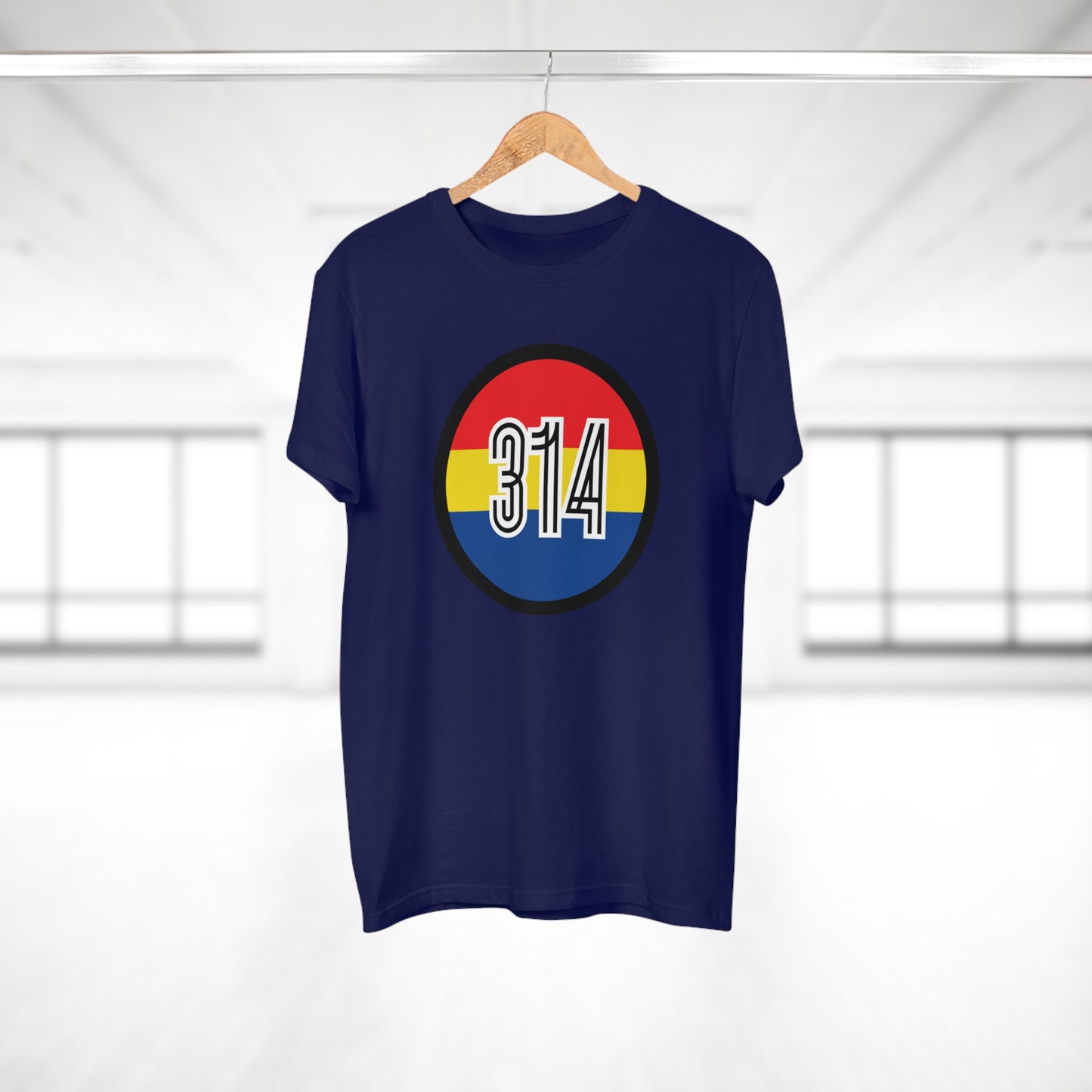 314 Day St. Louis Love Single Jersey Men's T-shirt