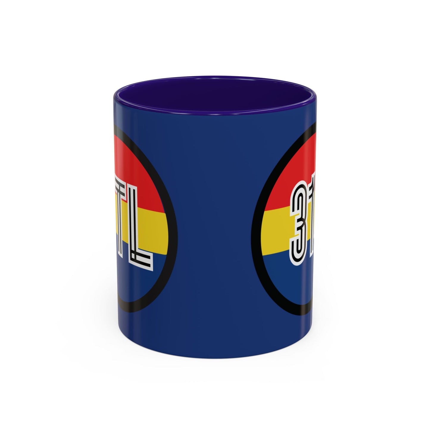 Custom Colorful BLUE Coffee Mug with STL & 314 Design – Perfect Gift for Friends and Family
