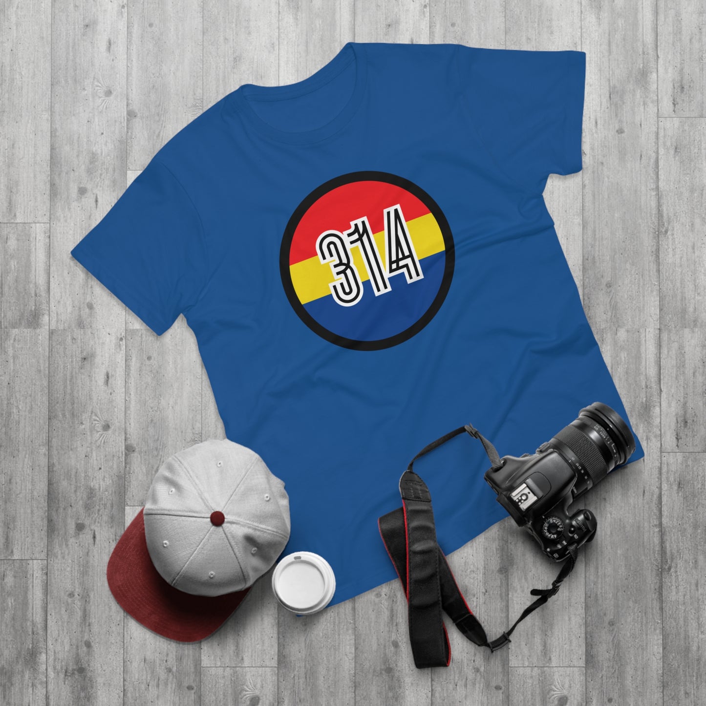 314 Day St. Louis Love Single Jersey Men's T-shirt