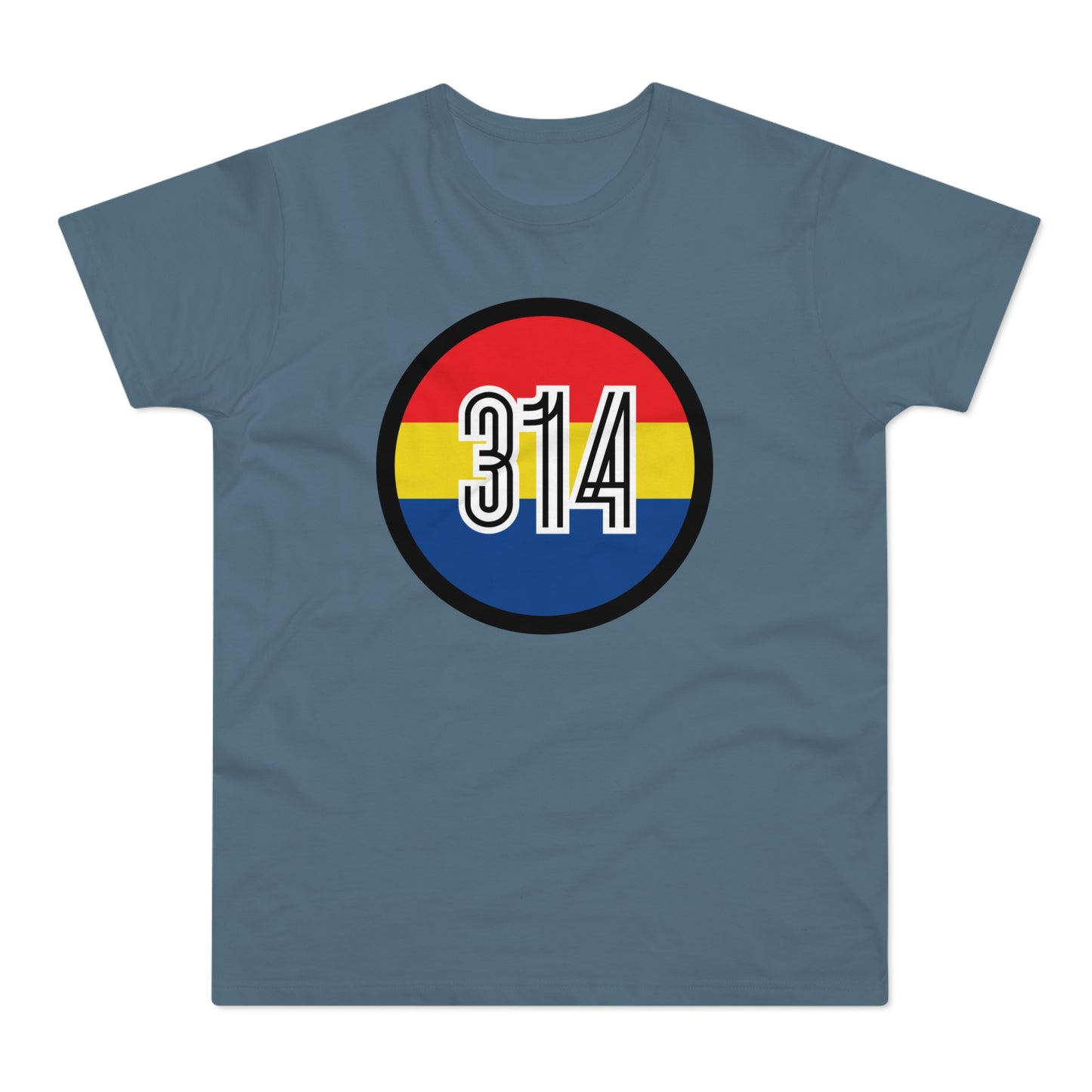 314 Day St. Louis Love Single Jersey Men's T-shirt