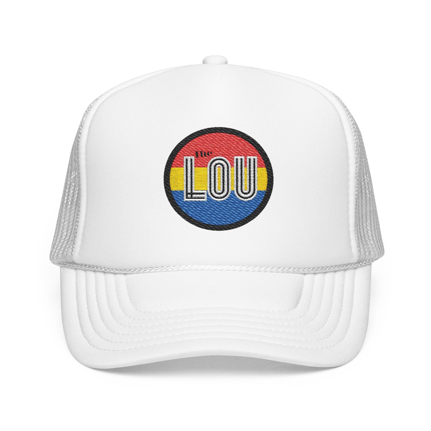 Embroidered Foam Trucker Hat - THE LOU St. Louis Missouri