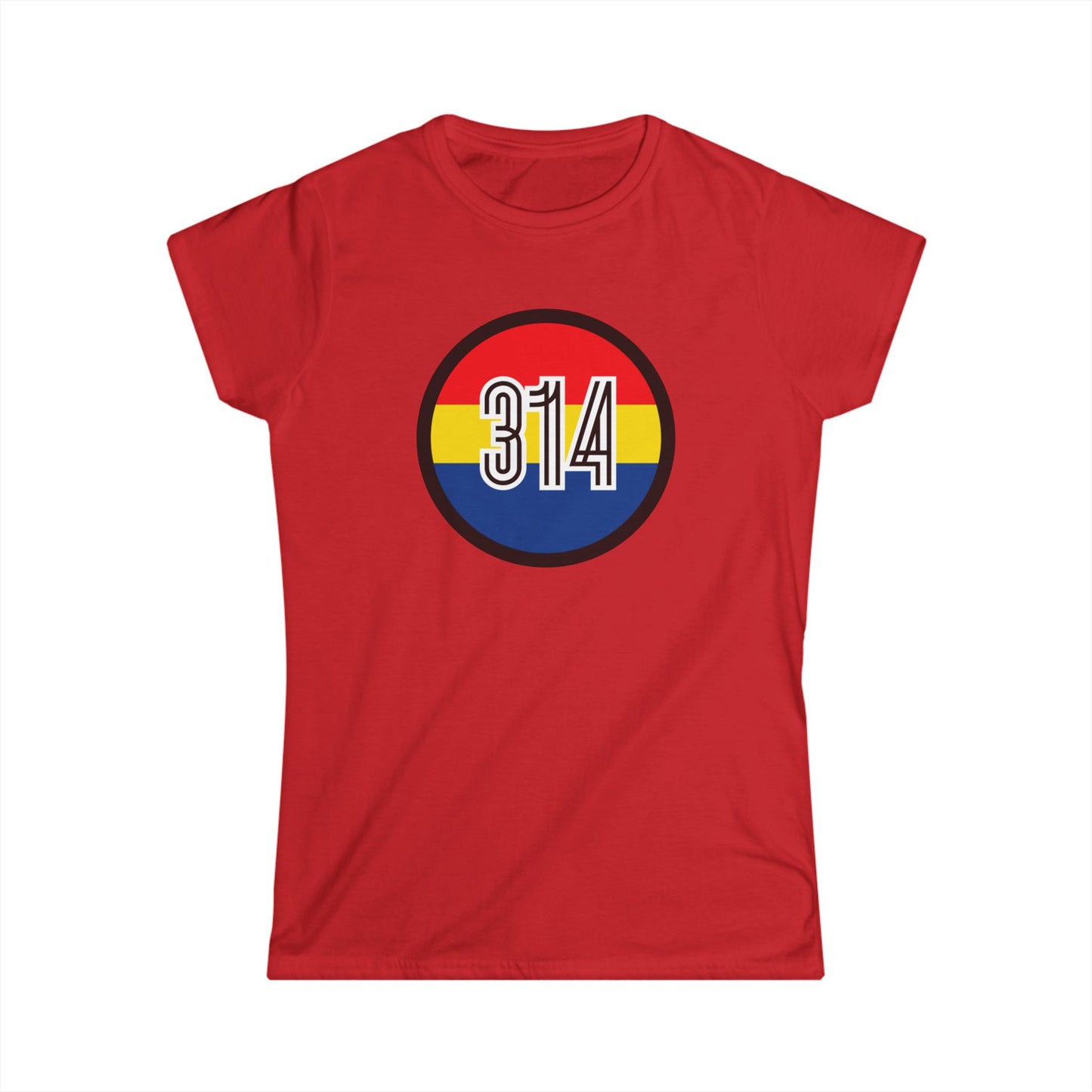 314 STL The Lou - Women's Softstyle Tee