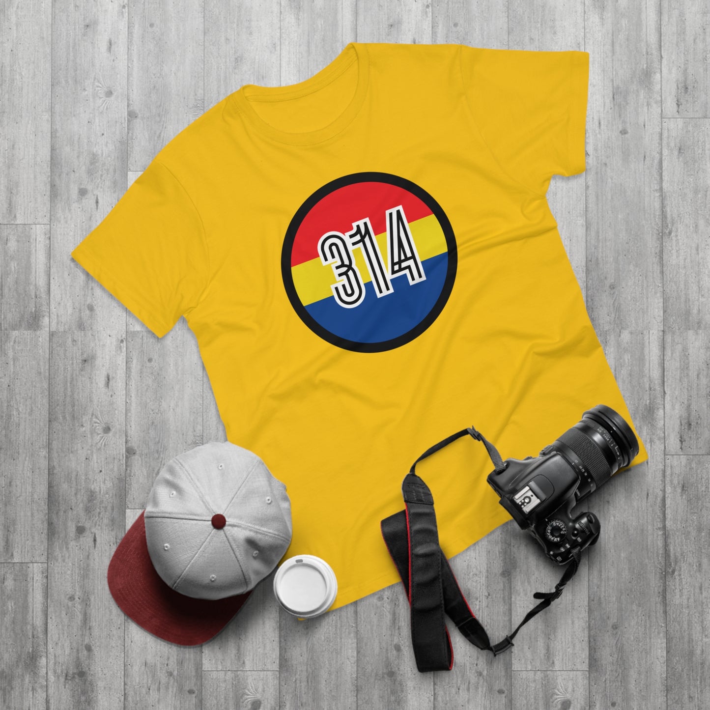 314 Day St. Louis Love Single Jersey Men's T-shirt