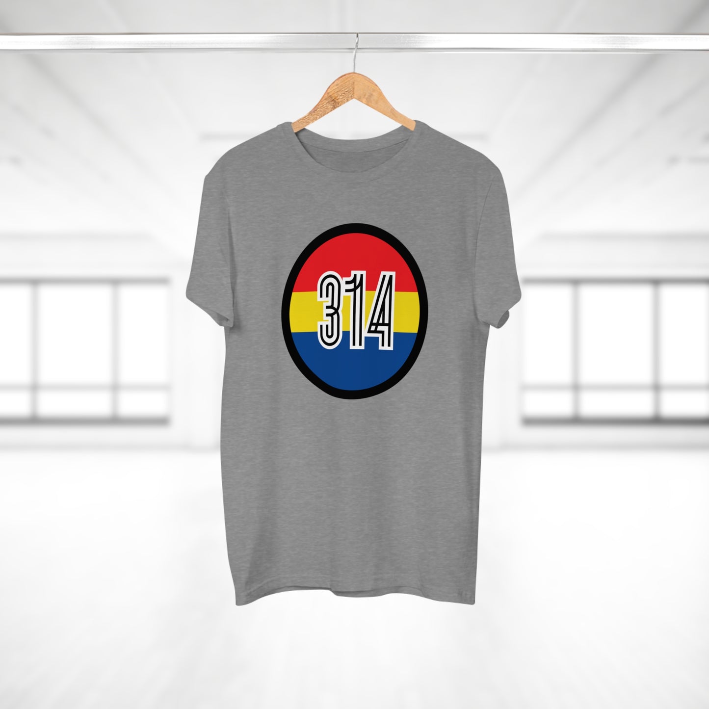 314 Day St. Louis Love Single Jersey Men's T-shirt