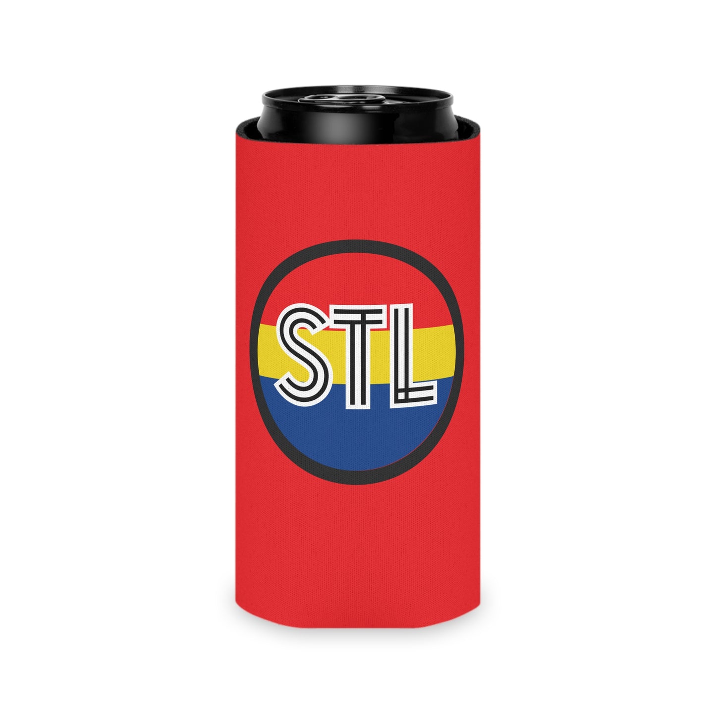 Retro STL Can Cooler - STL The LOU and 314 Perfect for Parties & Gifts