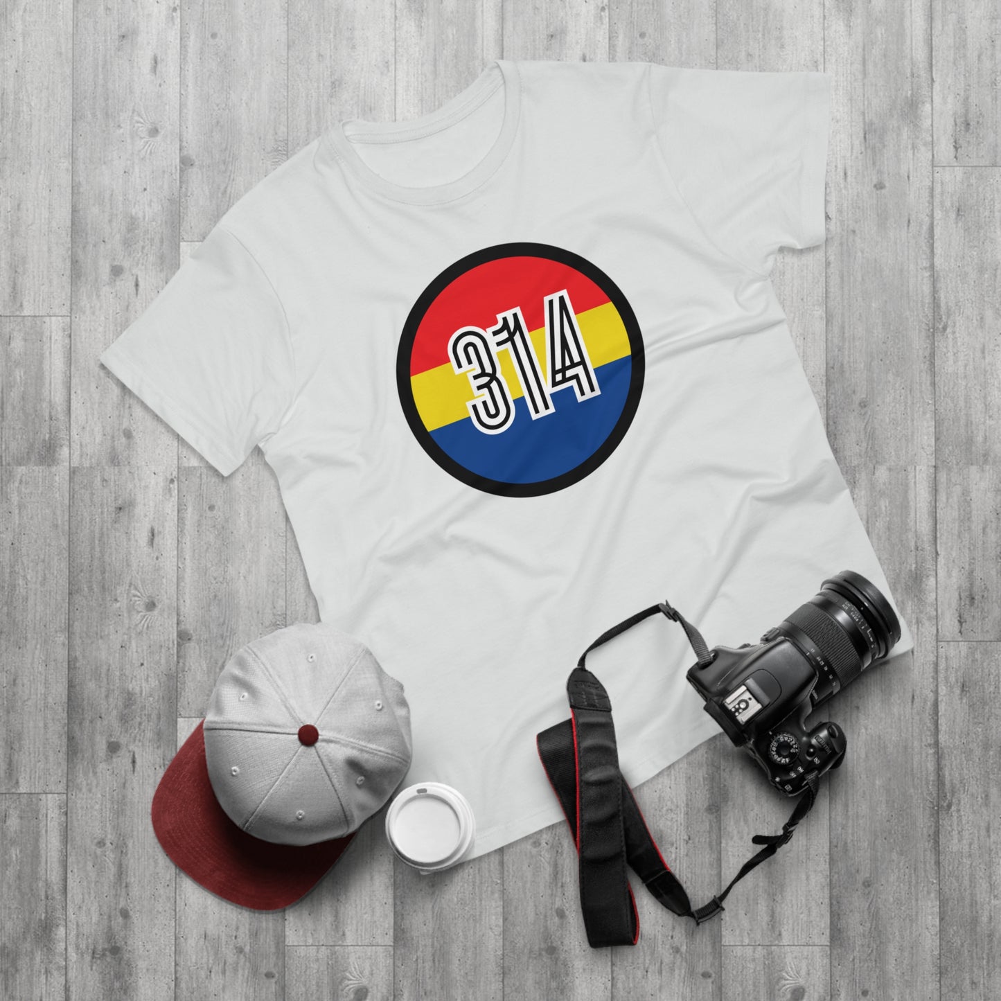 314 Day St. Louis Love Single Jersey Men's T-shirt