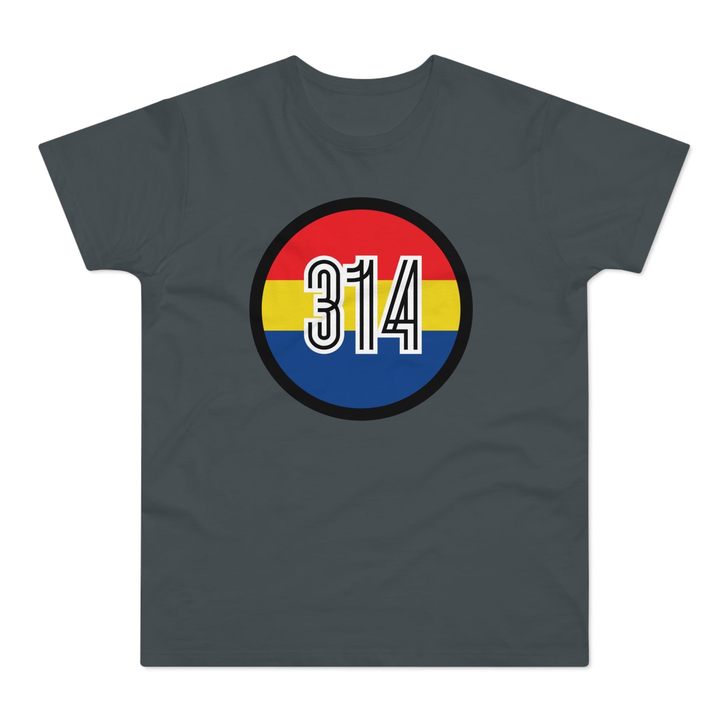 314 Day St. Louis Love Single Jersey Men's T-shirt