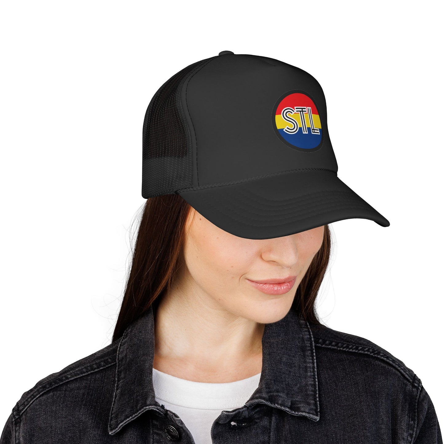 Trucker Cap - St Louis City Pride STL Hat with City Flag Colors