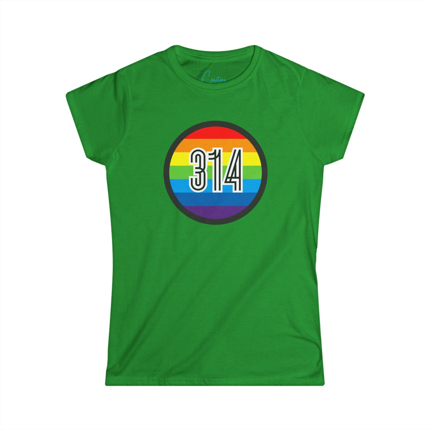 314 Pride Rainbow Women's Softstyle Tee