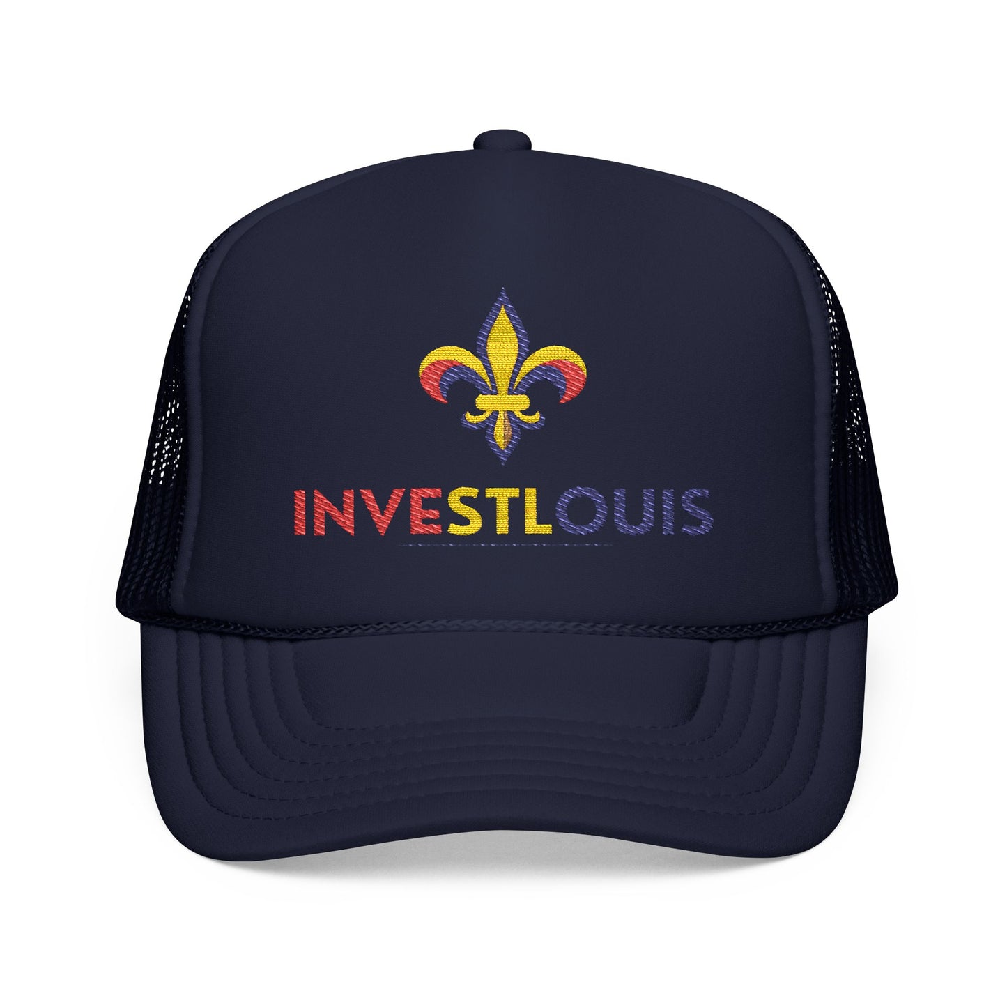 InveSTLouis - Embroidered Foam Trucker Hat - InvestLouis Real Estate