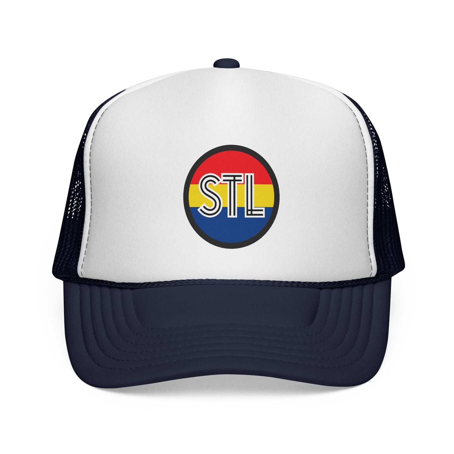 Trucker Cap - St Louis City Pride STL Hat with City Flag Colors