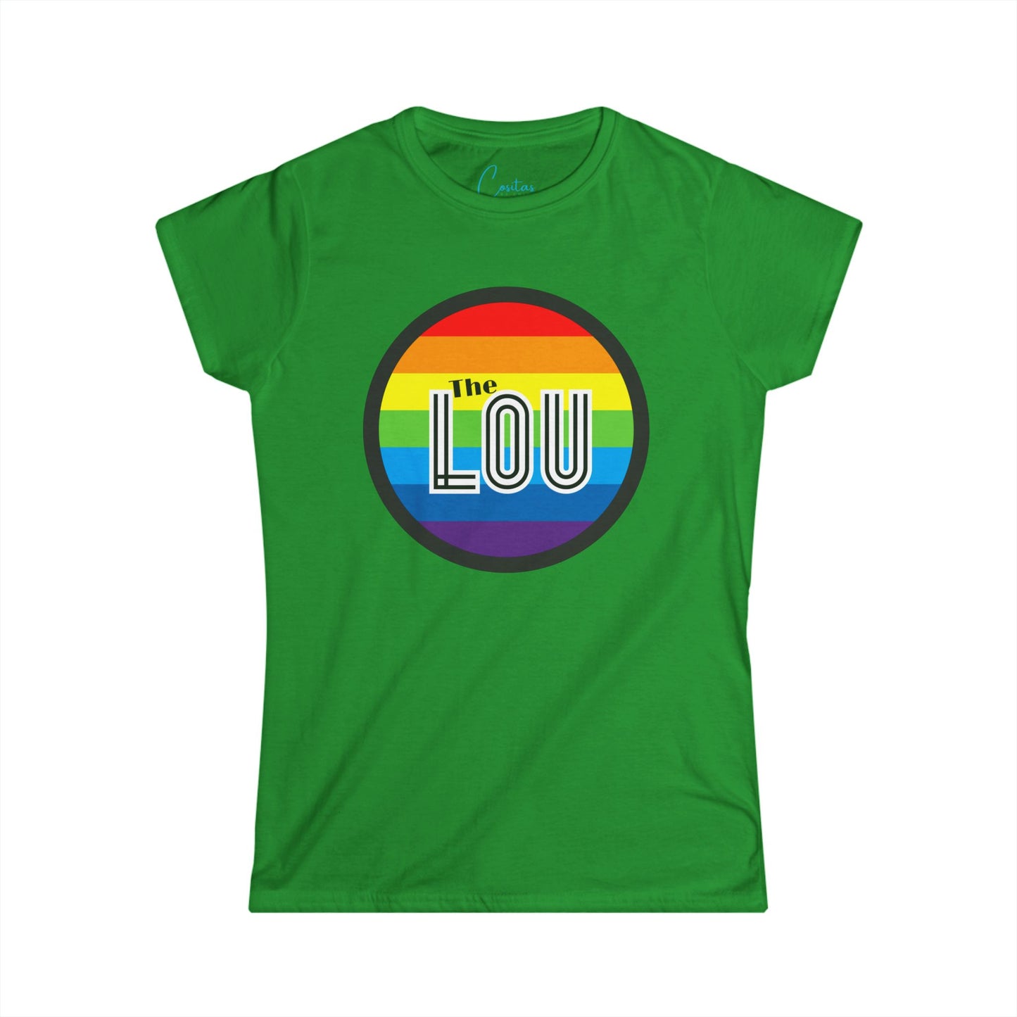 The Lou Pride Rainbow Women's Softstyle Tee