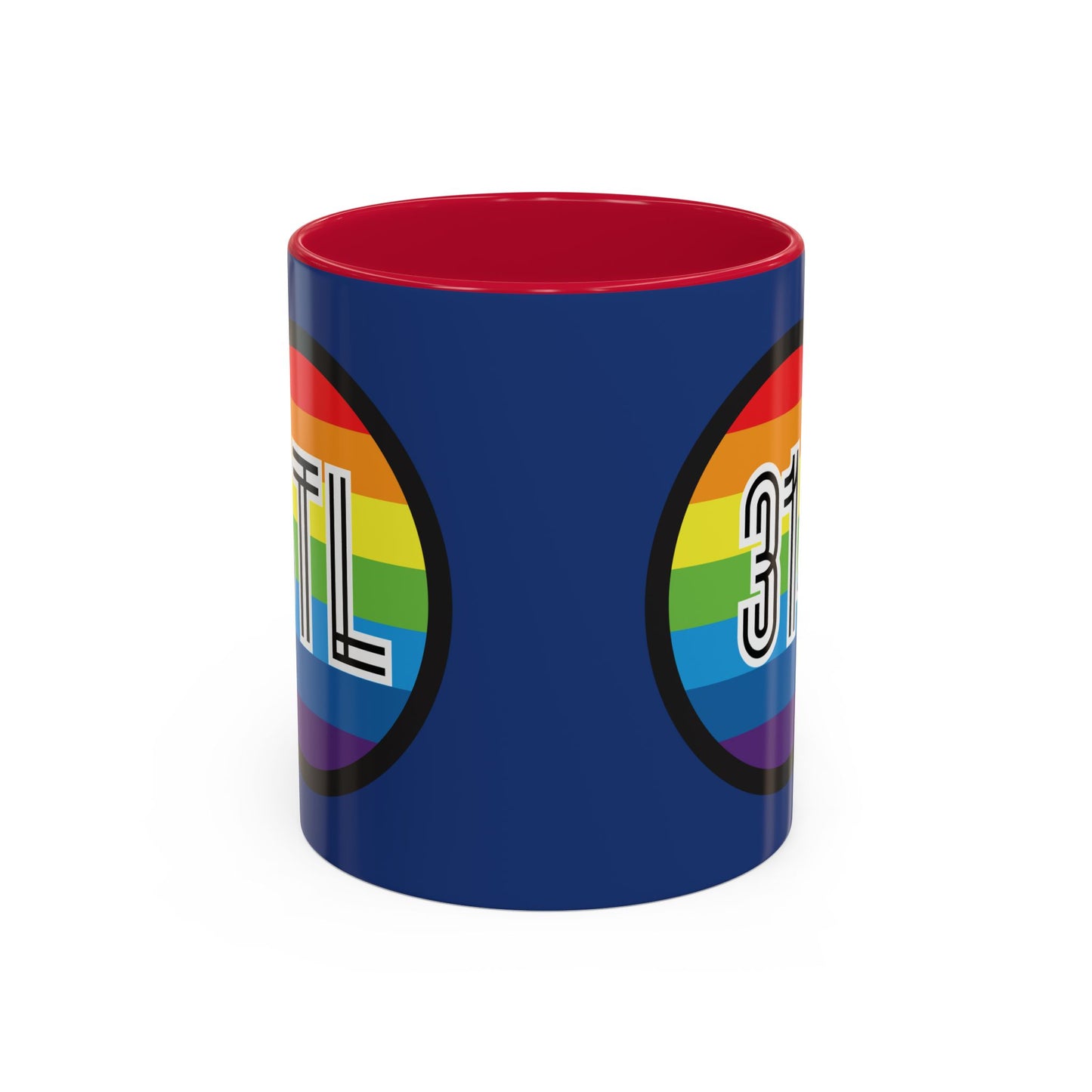 PRIDE Colorful BLUE Coffee Mug with STL & 314 Design – Perfect Gift for Friends and Family