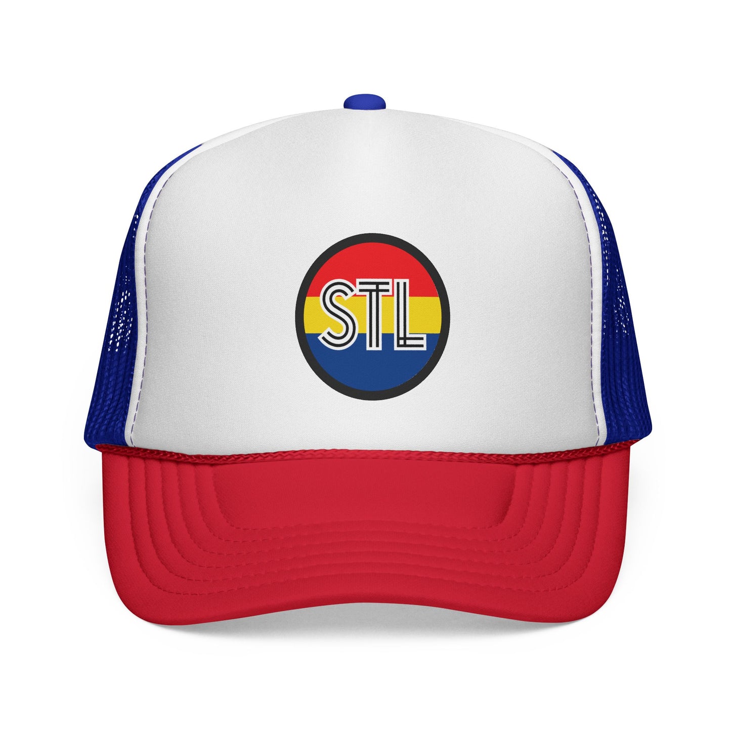 Trucker Cap - St Louis City Pride STL Hat with City Flag Colors