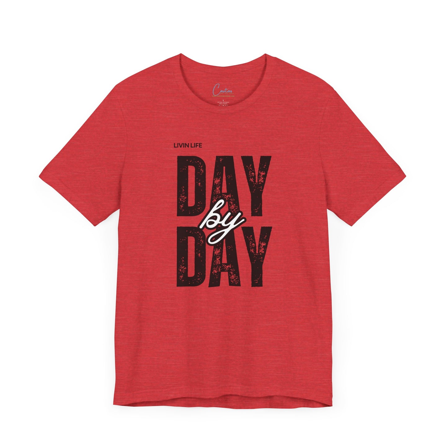 Livin Life Day by Day Unisex Jersey Short Sleeve Tee