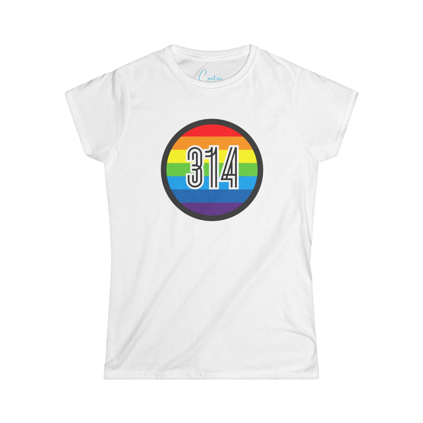 314 Pride Rainbow Women's Softstyle Tee