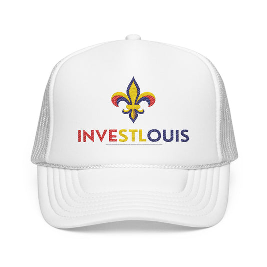 InveSTLouis - Embroidered Foam Trucker Hat - InvestLouis Real Estate