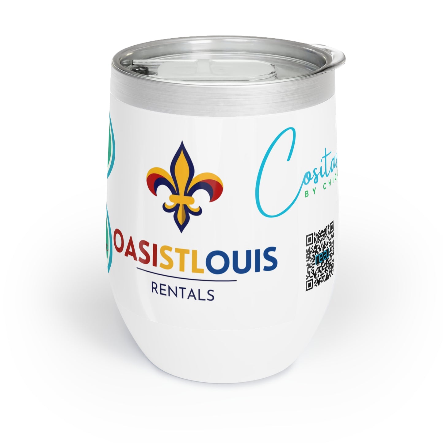 InveSTLouis OasiSTLouis Finquita Vista Alegre Casa Corazon and Cositas by Chiqui Brand Chill Wine Tumbler