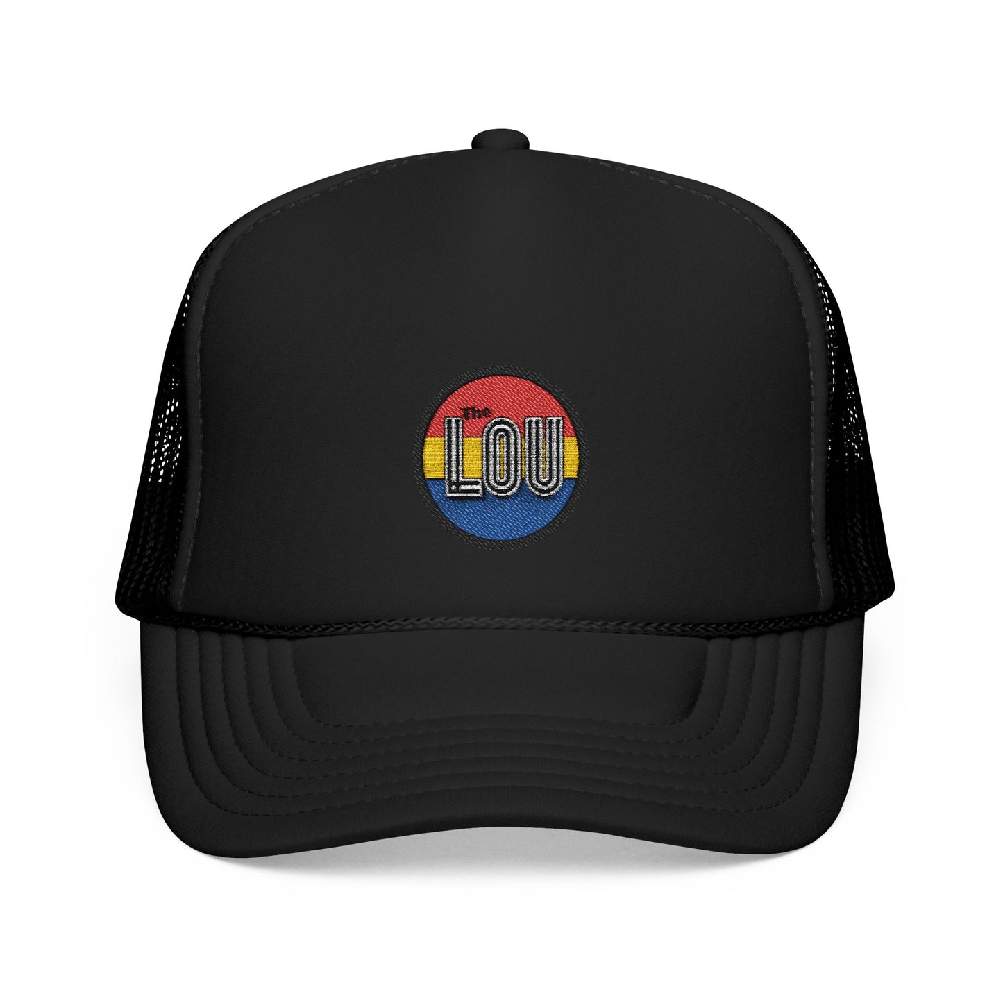 Embroidered Foam Trucker Hat - THE LOU