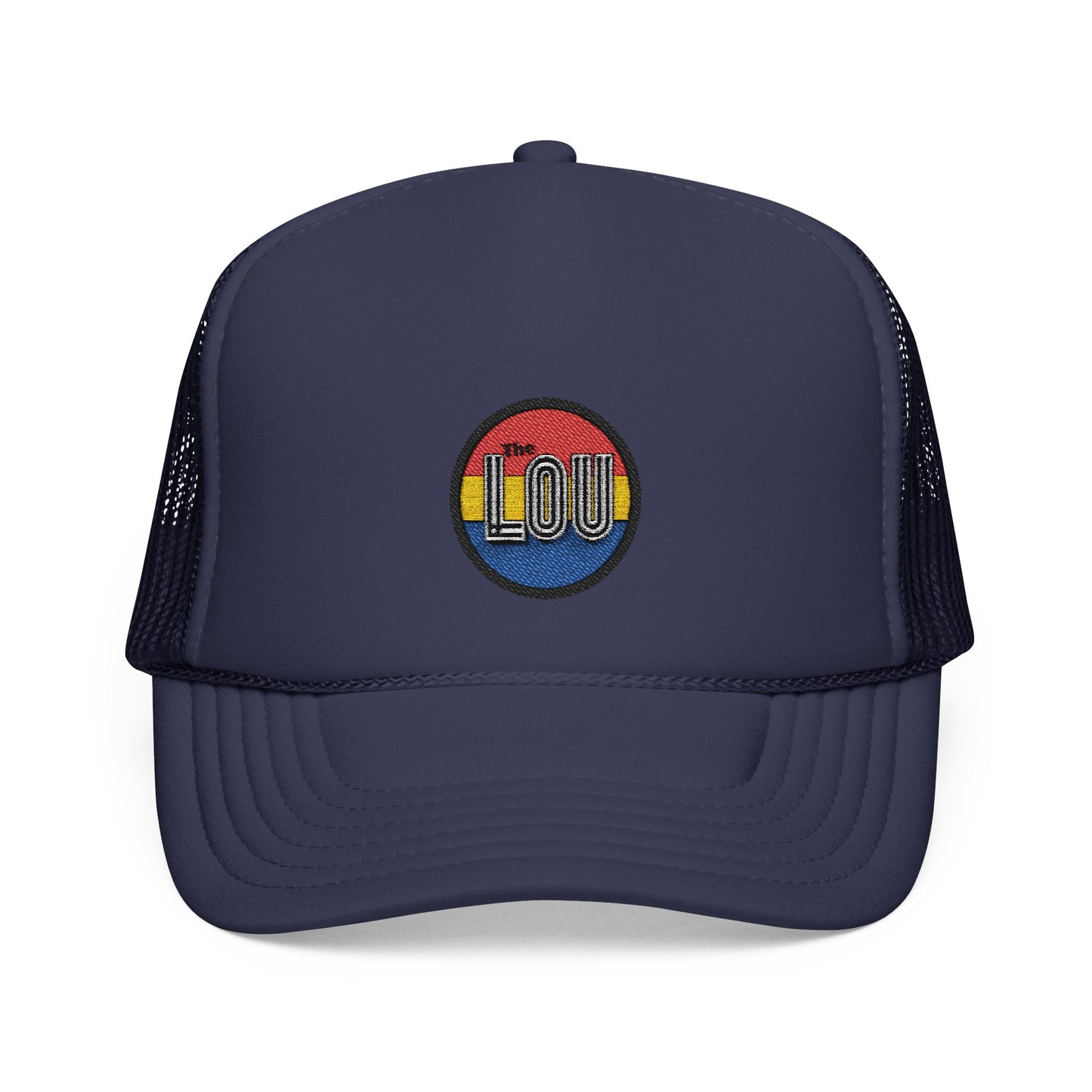 Embroidered Foam Trucker Hat - THE LOU