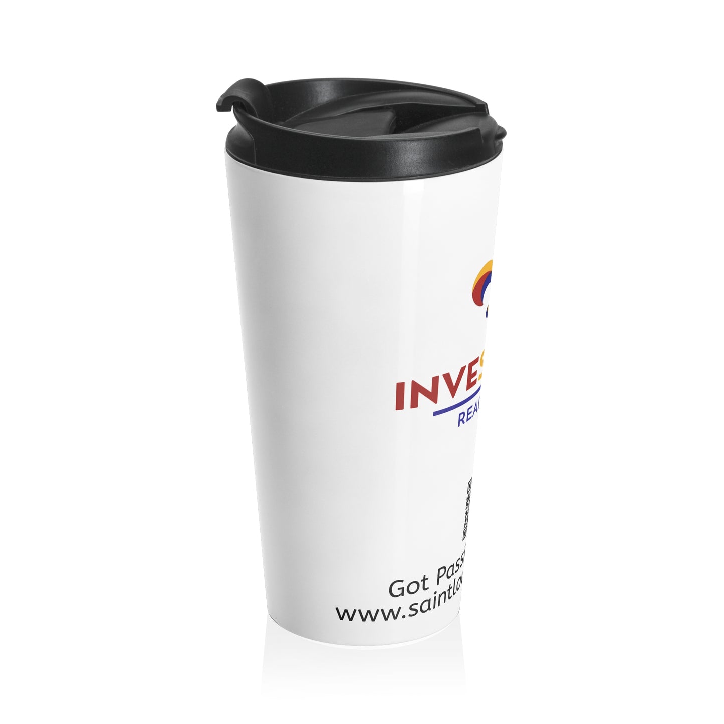 InveSTLouis Stainless Steel Travel Mug